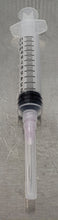 Load image into Gallery viewer, Sterile Disposable Syringe with Needle (12 cc, Luer Lock, Sterile, 1 inch, 18 gague needle)
